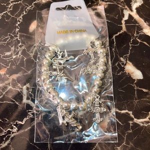 Angel charm bracelet